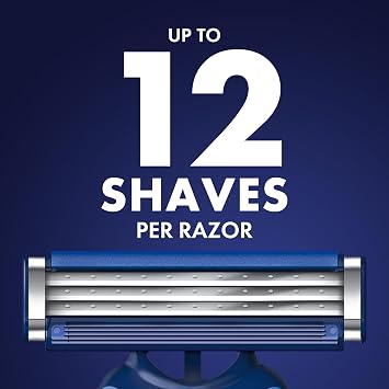 Gillette Sensor3 Smooth Shave Disposable Razor, 4 Count