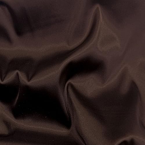 Miniatura 2 de The Yard Entelare - Tela de satén elástica para decoración de vestidos de novia y manualidades, 47 pulgadas de ancho (negro 1 yarda)