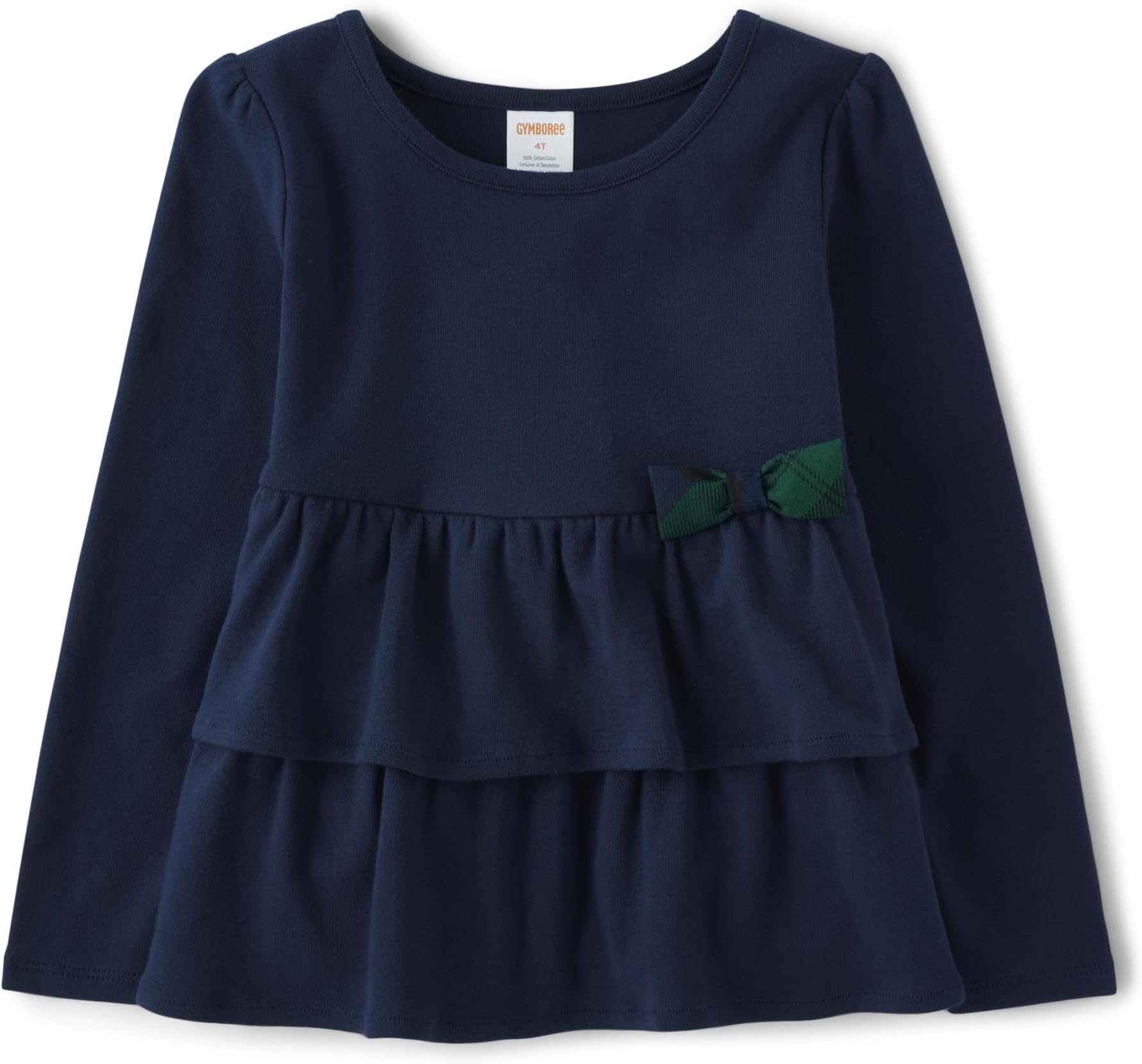 Gymboreebaby-girls And Toddler Girls Printed Long Sleeve Shirts Shirt (pack of 1)