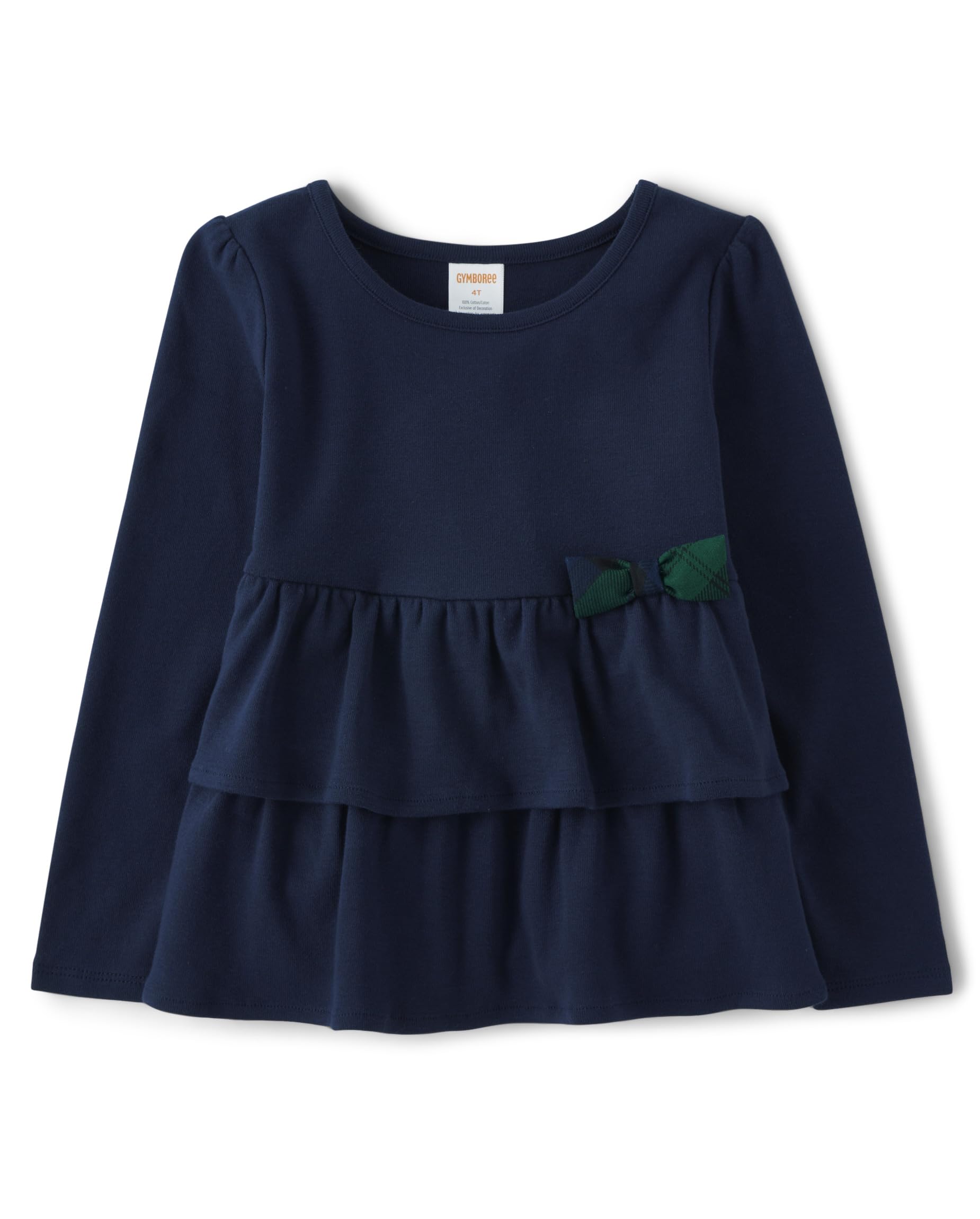 Gymboreebaby-girls And Toddler Girls Printed Long Sleeve Shirts Shirt (pack of 1)