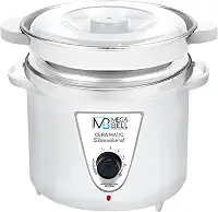 Mega Bell, Panela aquecedora de cera para depilação, Termocera, Cera-Matic Standard, Com refil, Bivolt, 900g, Branca