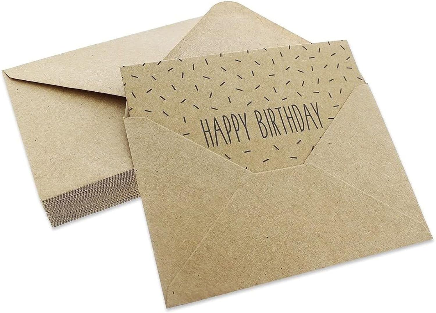 36 Pack Assorted Greeting Cards with 36 Unique Designs for Birthdays, Congratulations, Sympathy, Thank You (Brown, 4x6 In) : Office Products