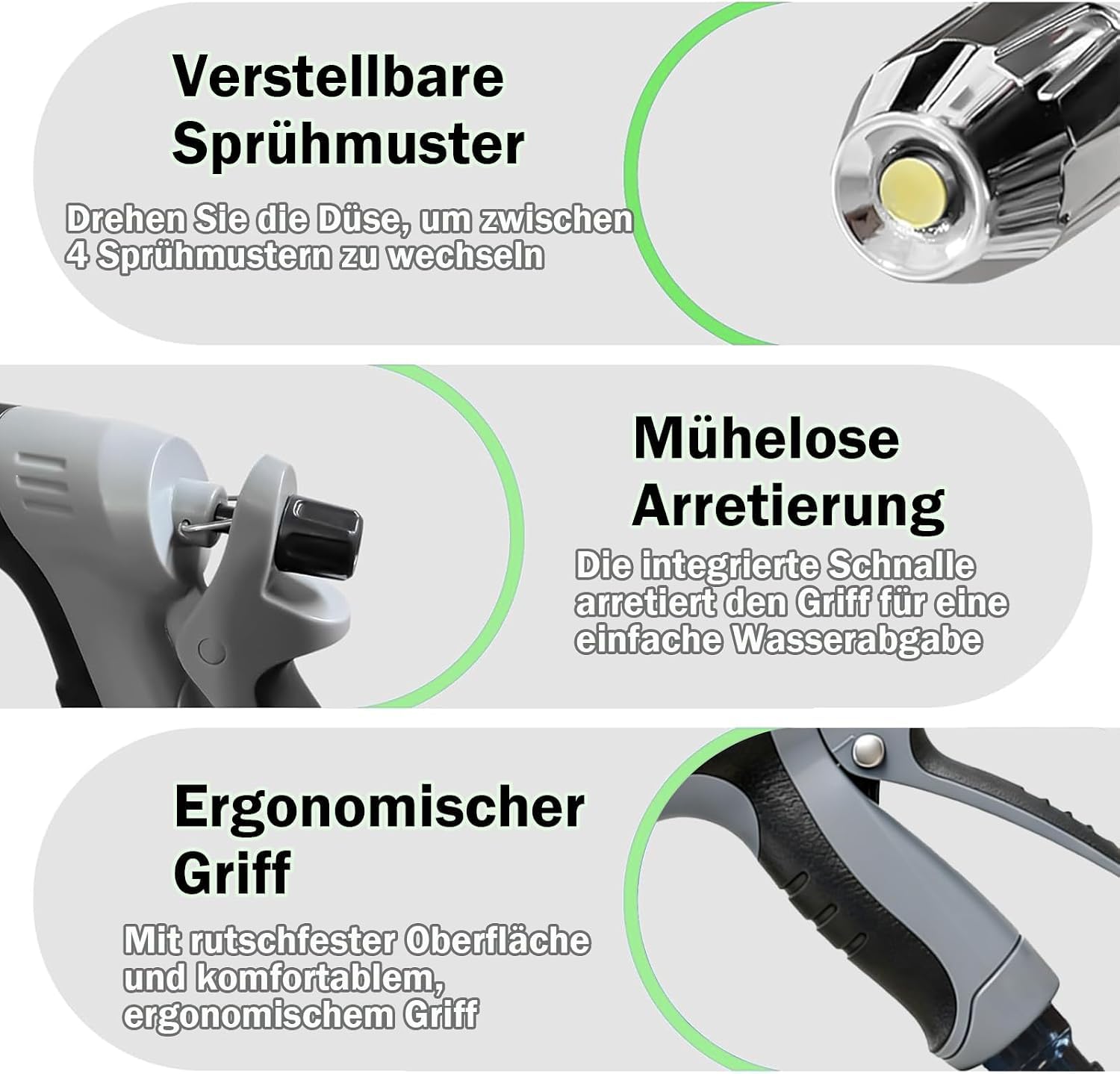 Jetteryx Hochdruckpistole Original,Hochdruckreiniger Für Jeden Gartenschlauch (B)