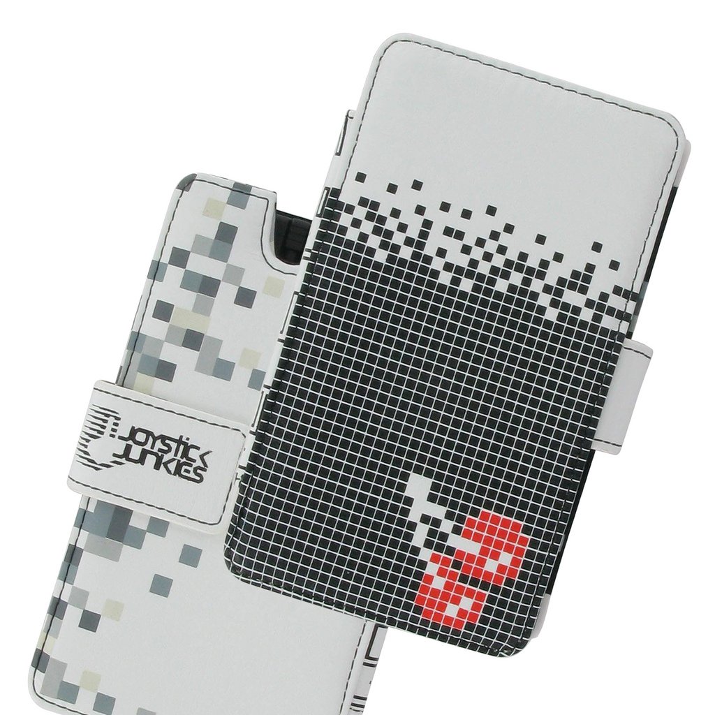 Joystick Junkies Play Case: Pixel Cherry - Black/White (Nintendo DS)