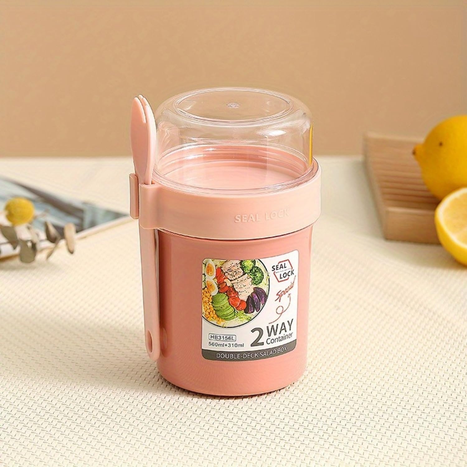 See full amazon price history chart for Soko Dual Oat Portable Breakfast Cup, Oats-Yogurt Overnight Container with Lids, Lunch Pot On The Go Cup, Airtight Storage Jar, Kitchen Healthy Eating Food for Salad, Cereal, Fruit, Milk - Pink Soko Dual Oat Portable Breakfast Cup, Oats-Yogurt Overnight Container with Lids, Lunch Pot On The Go Cup, Airtight Storage Jar, Kitchen Healthy Eating Food for Salad, Cereal, Fruit, Milk - Pink (B0D9YNX4RW) Amazon Price History, Amazon Price Tracker