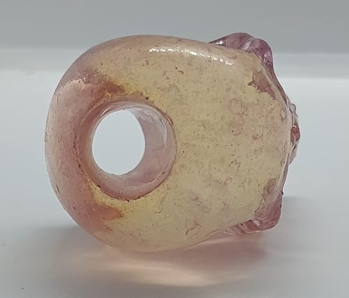 Miniatura 2 de Eclipse Snuffers de plástico con diseño de calavera para cigarrillos, 4 unidades, estilos y colores surtidos, tope de cabeza ahumada, Butt07-4