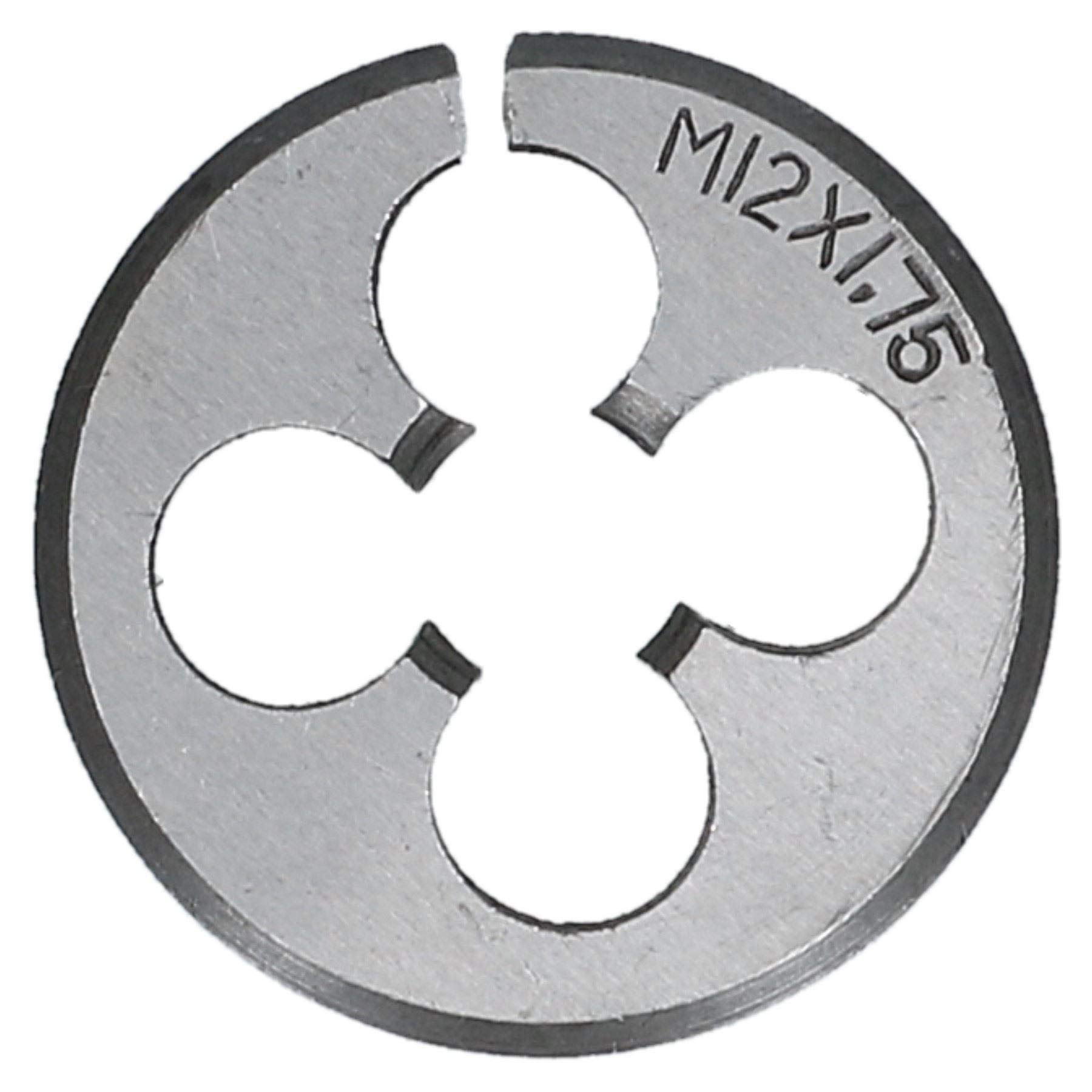 Ab Tools M12 X 1.75Mm Metric Die Nut, Tungsten Steel, Thread Cutter 1.5" (38Mm) Td044