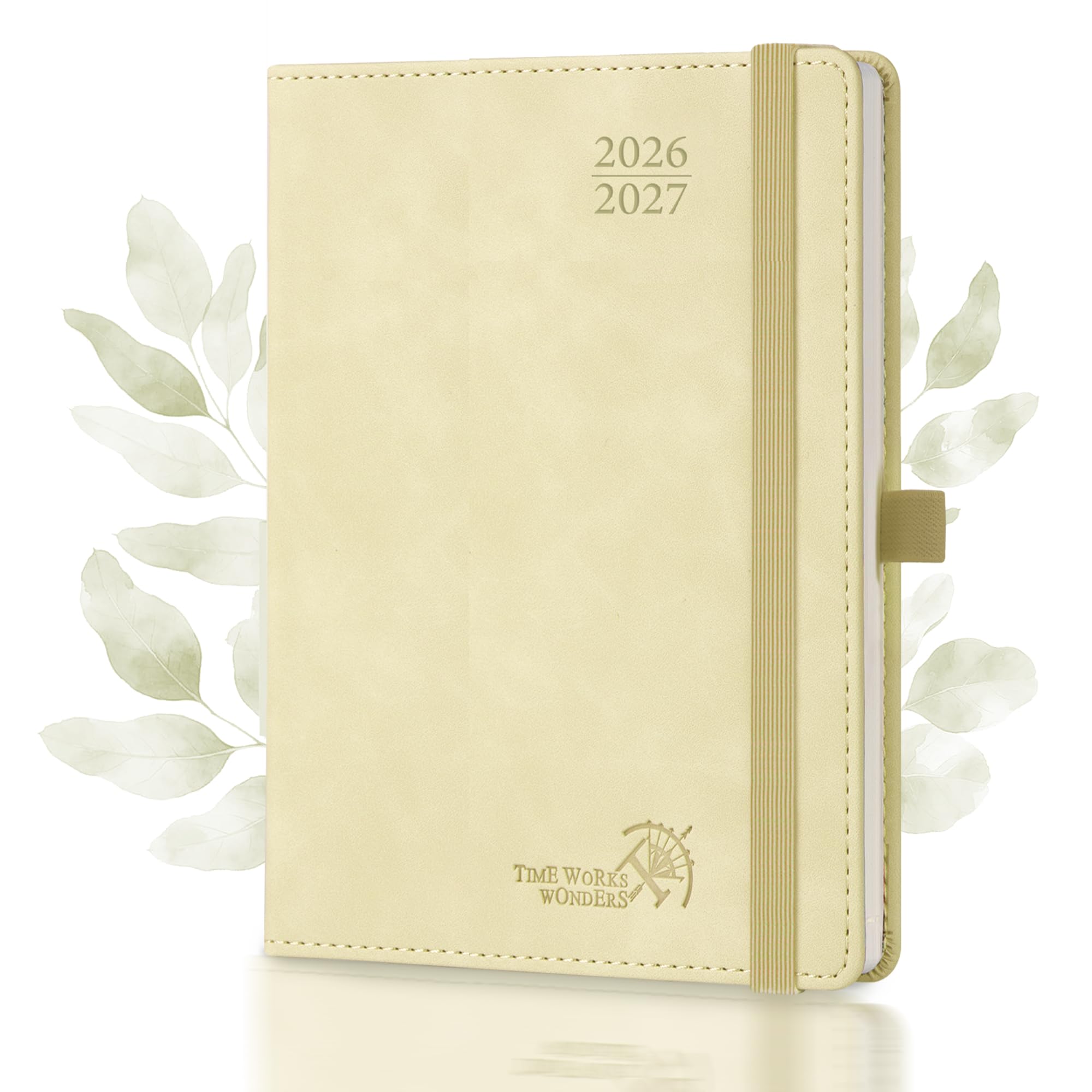 POPRUN Weekly Planner 2026-2027 (Large 8.5''x 10.5'') Calendar Notebook