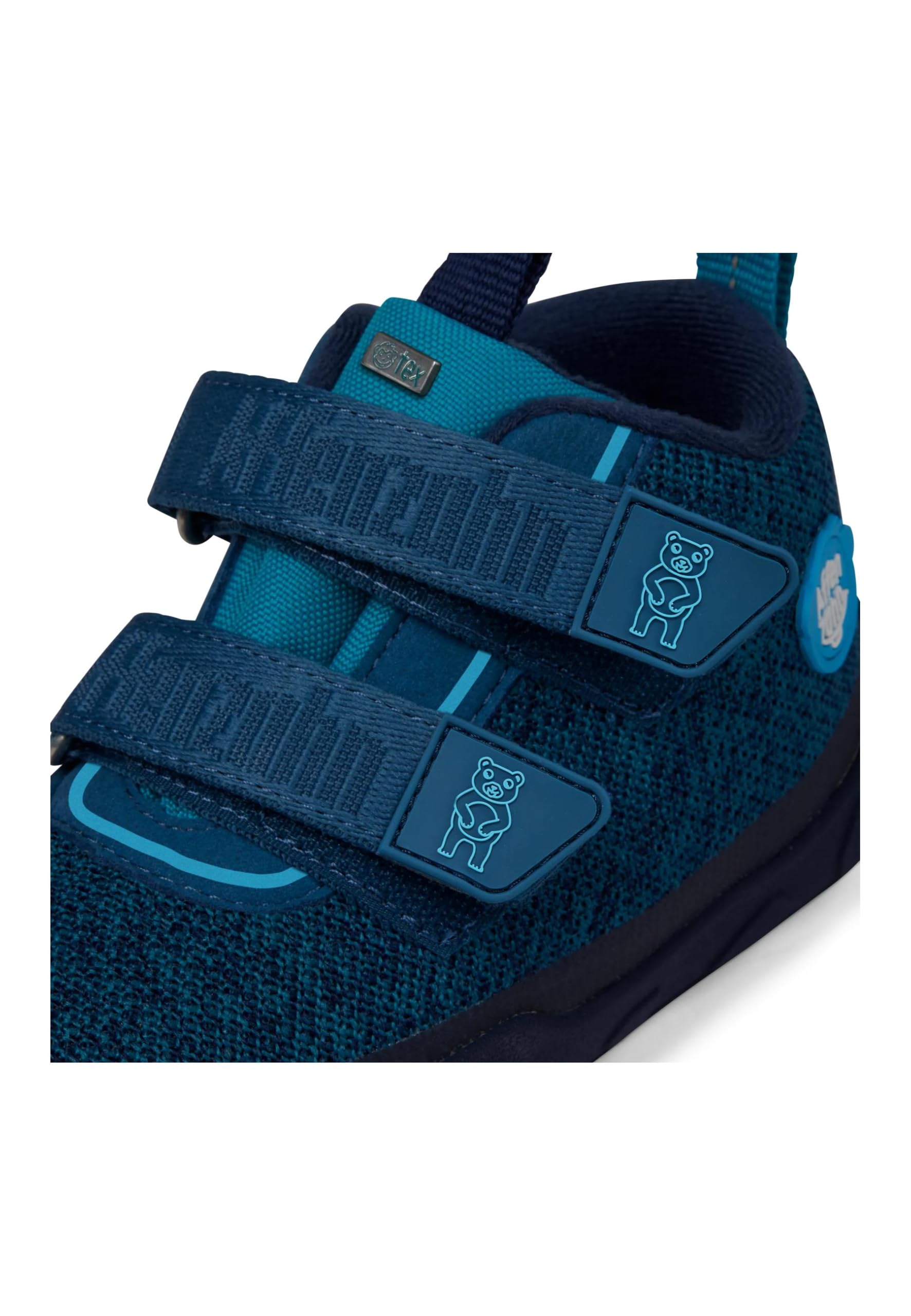 Affenzahn Übergangsschuh Knit Happy wasserdicht atmungsaktiv vegan mit Kaltfutter, Klettverschlüssen und Rutschfester Sohle Größe 21-32