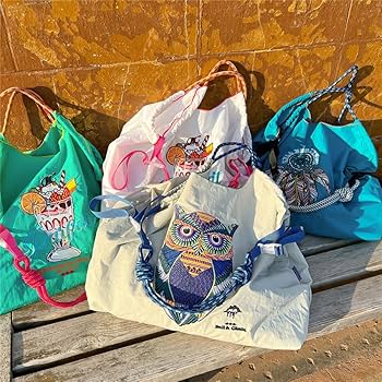 Amazon.co.jp: お洒落なエコバッグ【ショルダーストラップ1本無料