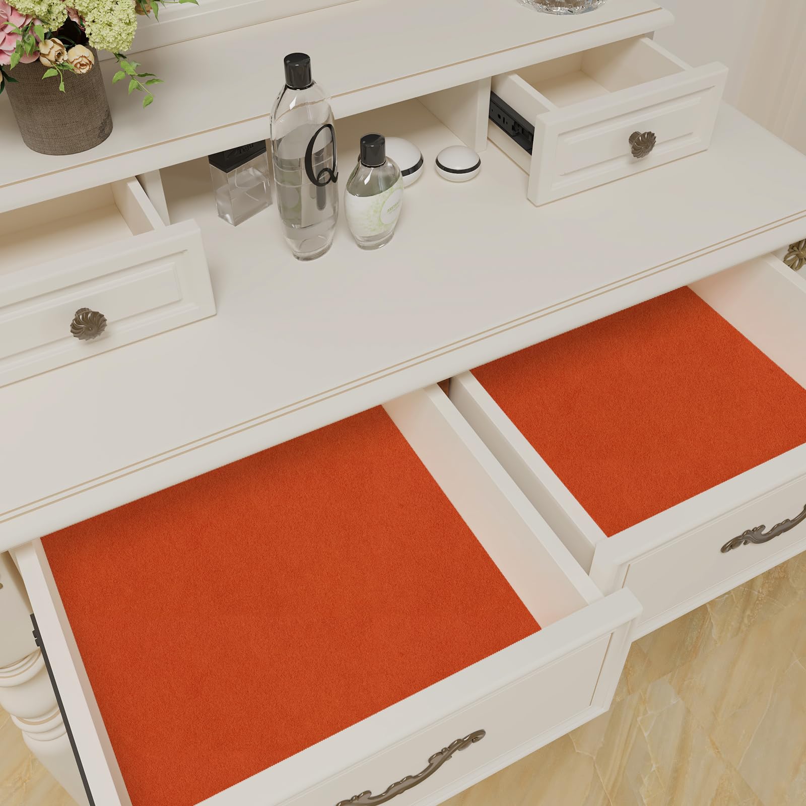 Amazon.com - VEELIKE Self Adhesive Velvet Flock Backing Paper Liner Orange Felt Liner for Dresser Drawers Jewelry Box Lining 15.7''x118'' Soft Velvet Drawer Liner Adhesive Felt Fabric for Art Crafts DIY Projects Amazon.com - VEELIKE Self Adhesive Velvet Flock Backing Paper Liner Orange Felt Liner for Dresser Drawers Jewelry Box Lining 15.7''x118'' Soft Velvet Drawer Liner Adhesive Felt Fabric for Art Crafts DIY Projects