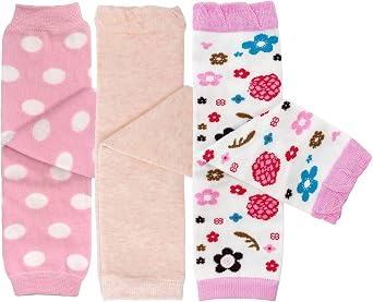 Bowbear 3 Pair Delightful Designs Baby Leg Warmers