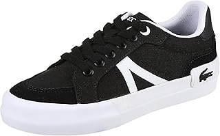 حذاء رياضي قماشي للأطفال من لاكوست، موديل L004