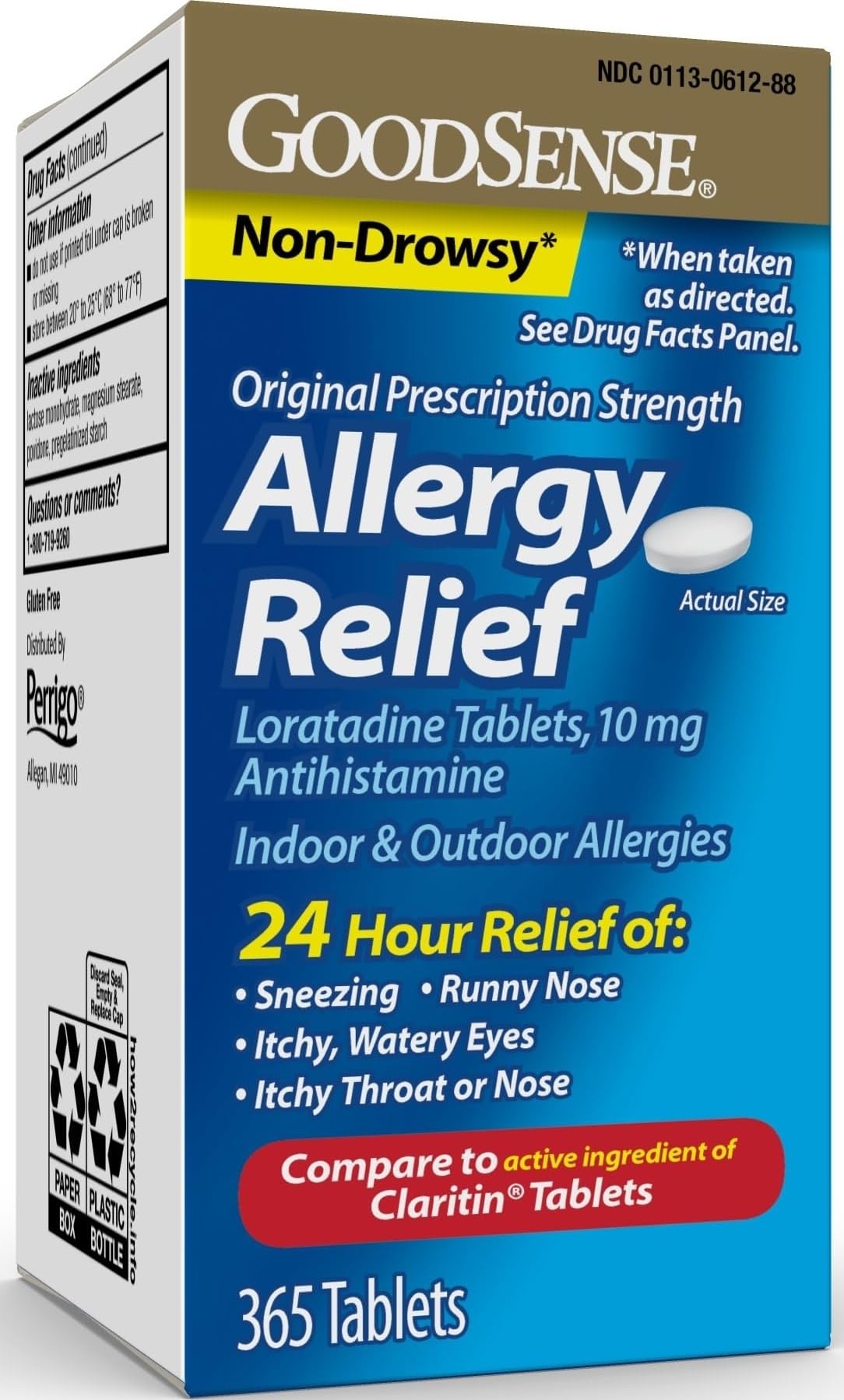 GoodSense Allergy Relief Loratadine Tablets