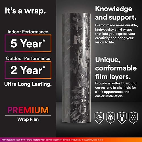 Miniatura 4 de 2 unidades de 4 x 8 pulgadas (3.9 in x 7.9 in) de muestra negra brillante de 24 quilates cortada forjada de fibra de carbono texturizada, envoltura