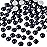 Beadsland Flat Back Crystal Rhinestones Round Gems for Nail Art and Craft Glue Fix, Montana, 10mm, SS50/144pcs