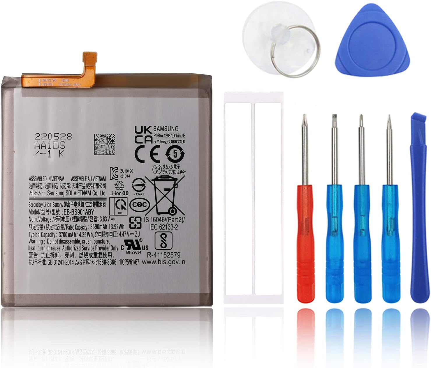 Batterie V756161P Compatible Avec Blackview BV6000 BV6000S