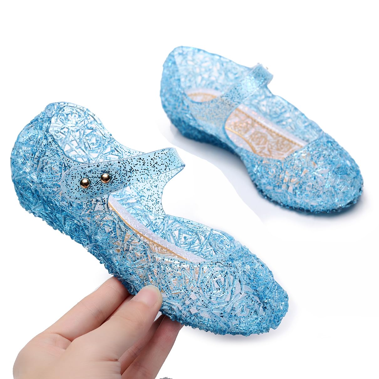 ZJstyle - Zapatos de princesa para niñas, para fiesta de baile, cosplay