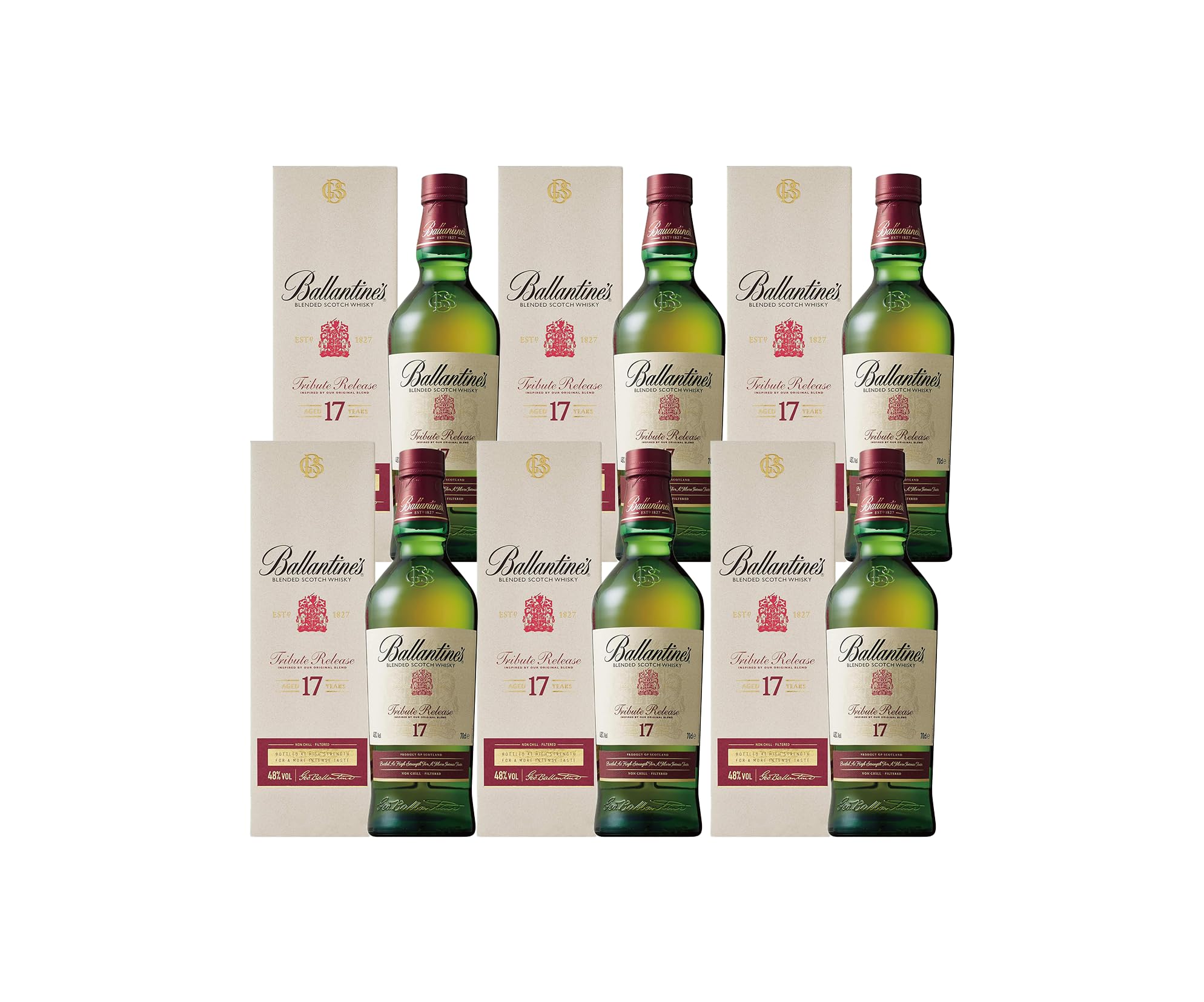 サントリー - バランタイン17年 6本セット バランタイン17年6本セット