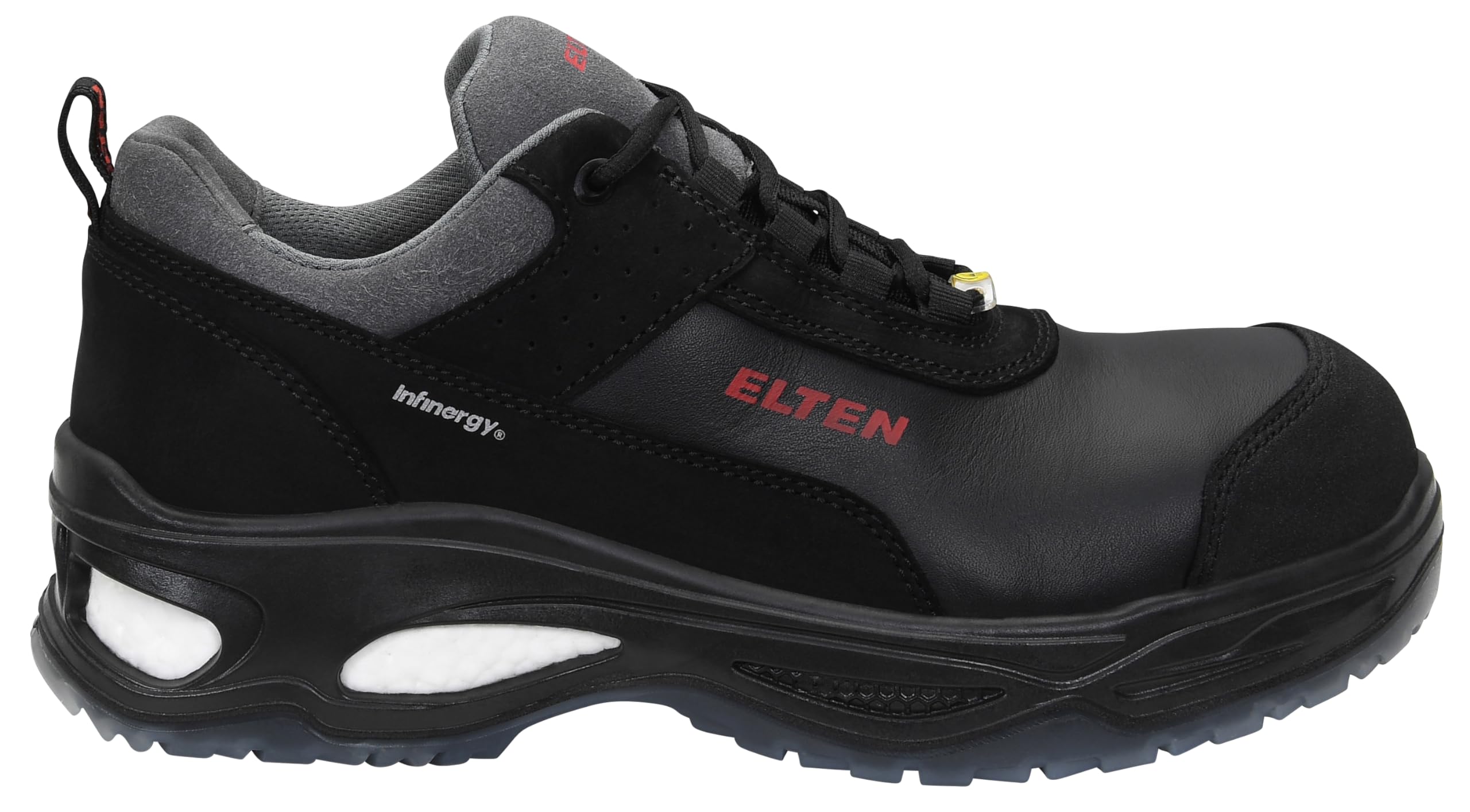 ELTEN MILES Low ESD S3 - robuster Herren-Sicherheitsschuh mit WELLMAXX | perfekte Dämpfung durch Infinergy-Kern (BASF) | Leder & Überkappe