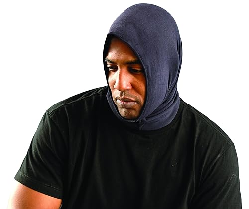 Miniatura 2 de OccuNomix Pasamontañas resistentes al fuego para hombre, color azul marino, talla única de EE. UU