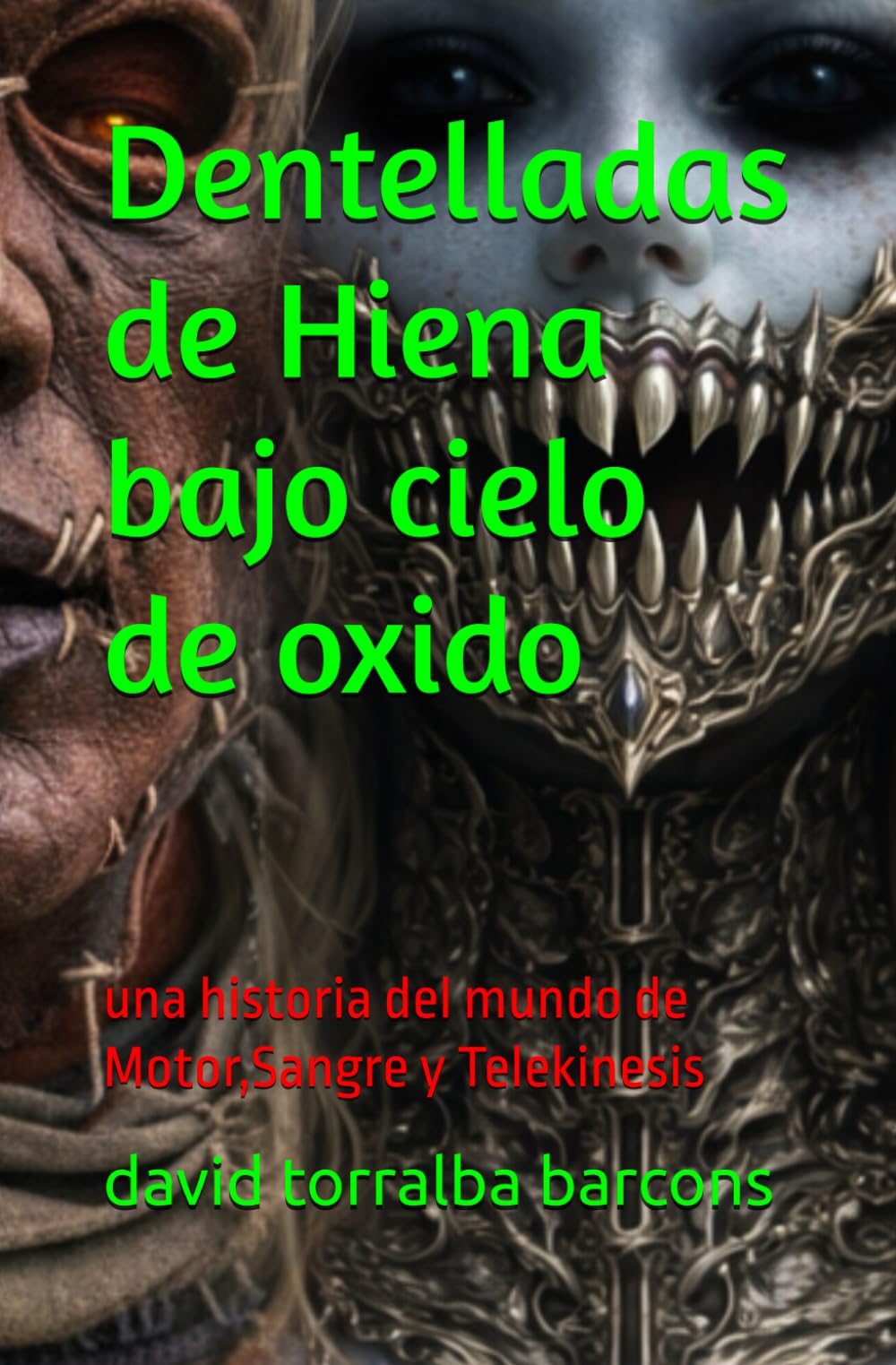 Dentelladas de Hiena bajo cielo de oxido: una historia del mundo de Motor,Sangre y Telekinesis