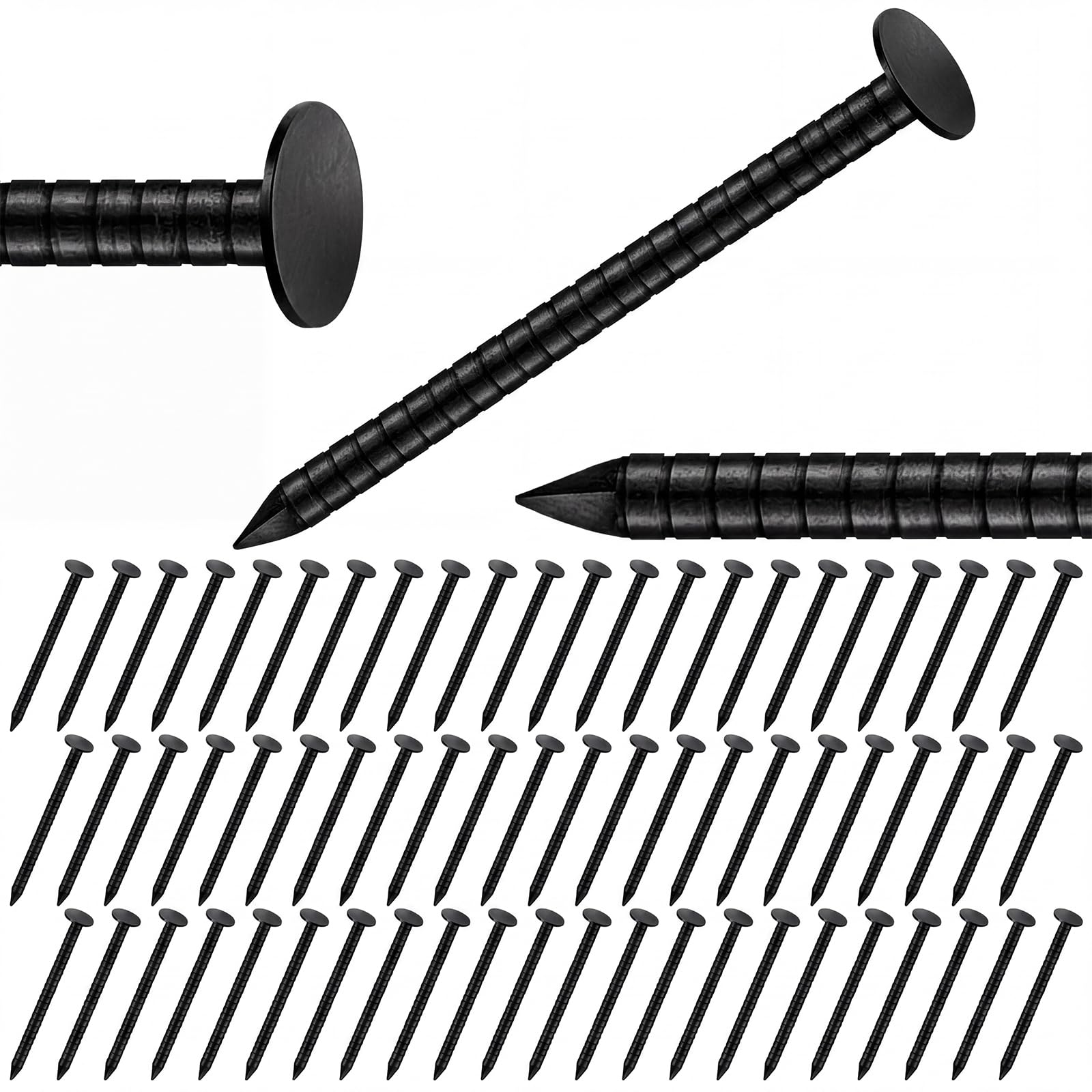 Stainless Steel Roofing Nails - 2 lbs -10 Stainless Steel Roofing Nails - 2 lbs -10