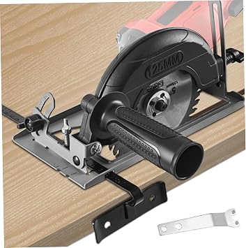 Angle Grinder Base Bracket, Angle Grinder Stand 45 Degree Adjustable Precise Cutting Stand for Angle Grinder Accessories Angle Grinding Fixed Holder with Guide Ruler for 100-125 Machine