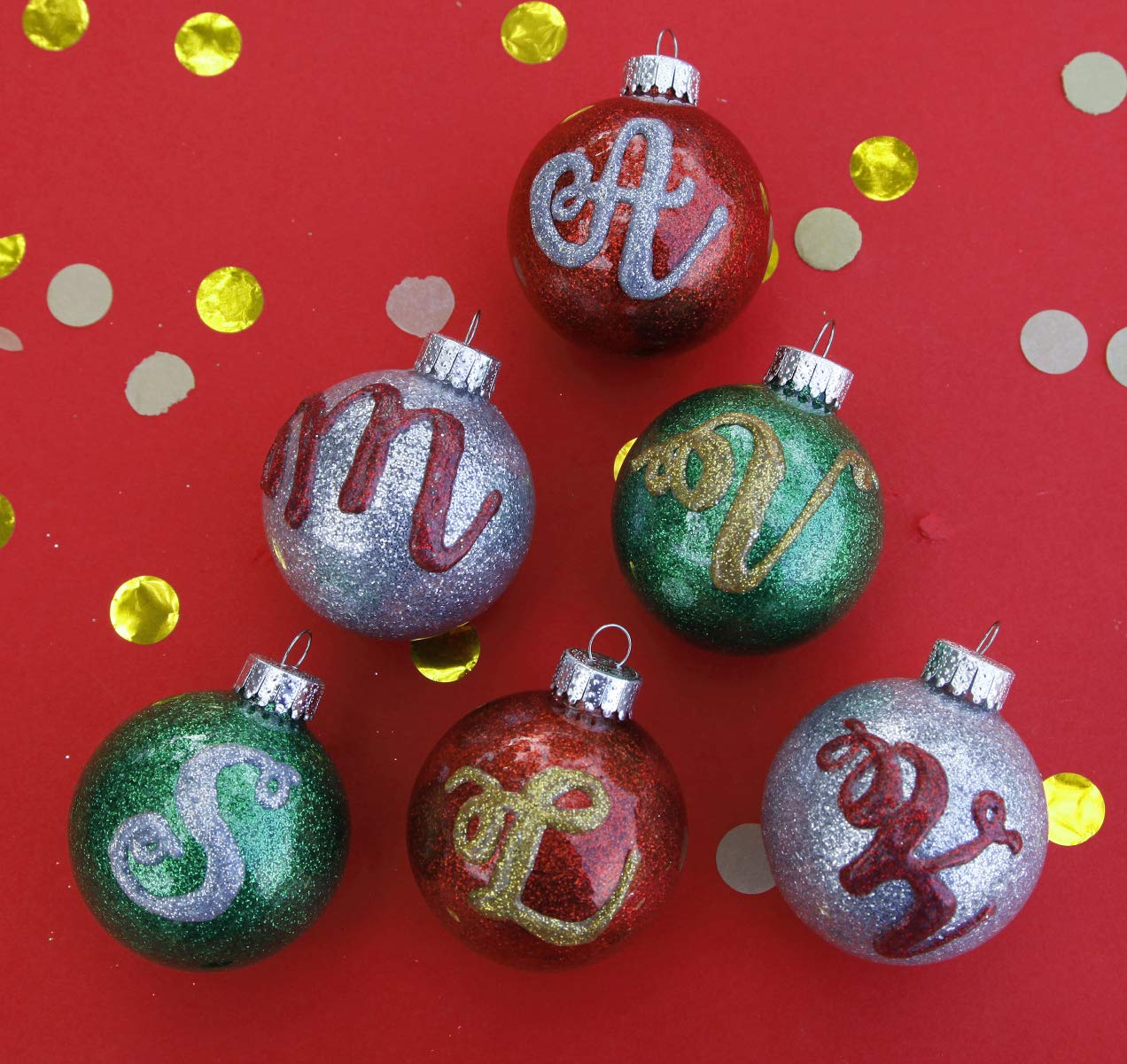 Tulip Puff Fabric Paint 3D, 4 fl oz, Festive 3 Pack - Gold Glitter, Sliver Glitter, Red Glitter - Image 7