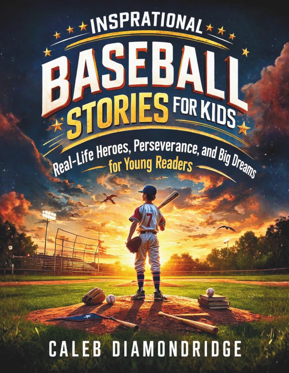 INSPIRATIONAL BASEBALL STORIES FOR KIDS: Real-Life Heroes, Perseverance, and Big Dreams for Young Readers