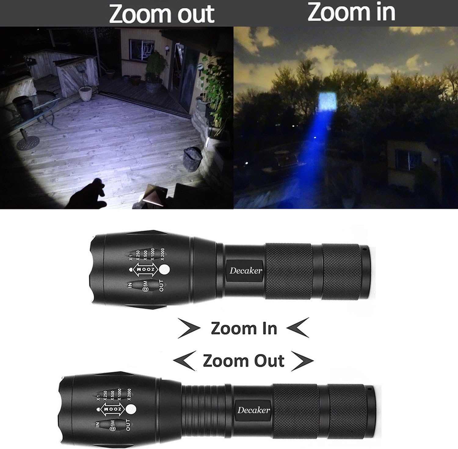 Flashlight Taclight Magnetic Function Waterproof Photo