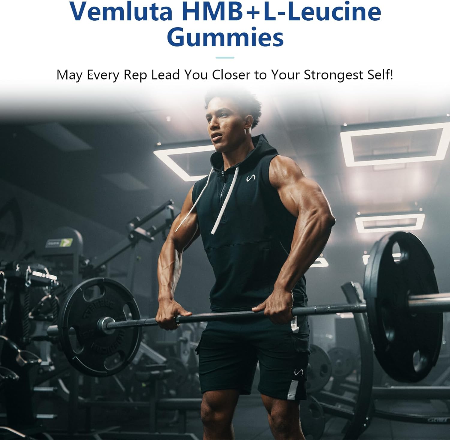 2 Packs HMB and Leucine Supplements Gummies for Men, Women - 4500MG, HMB & Leucine for Muscle Recovery & Growth Support, Non-GMO, Gluten-Free, Adults & Elder, Apple Flavor, 120 Counts - Image 7