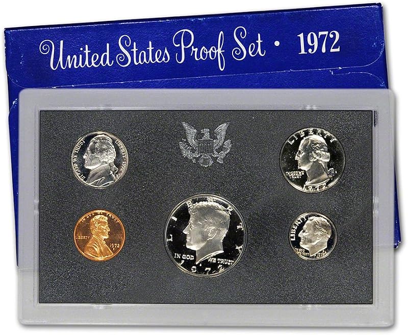 1972 S US Mint Proof Set OGP