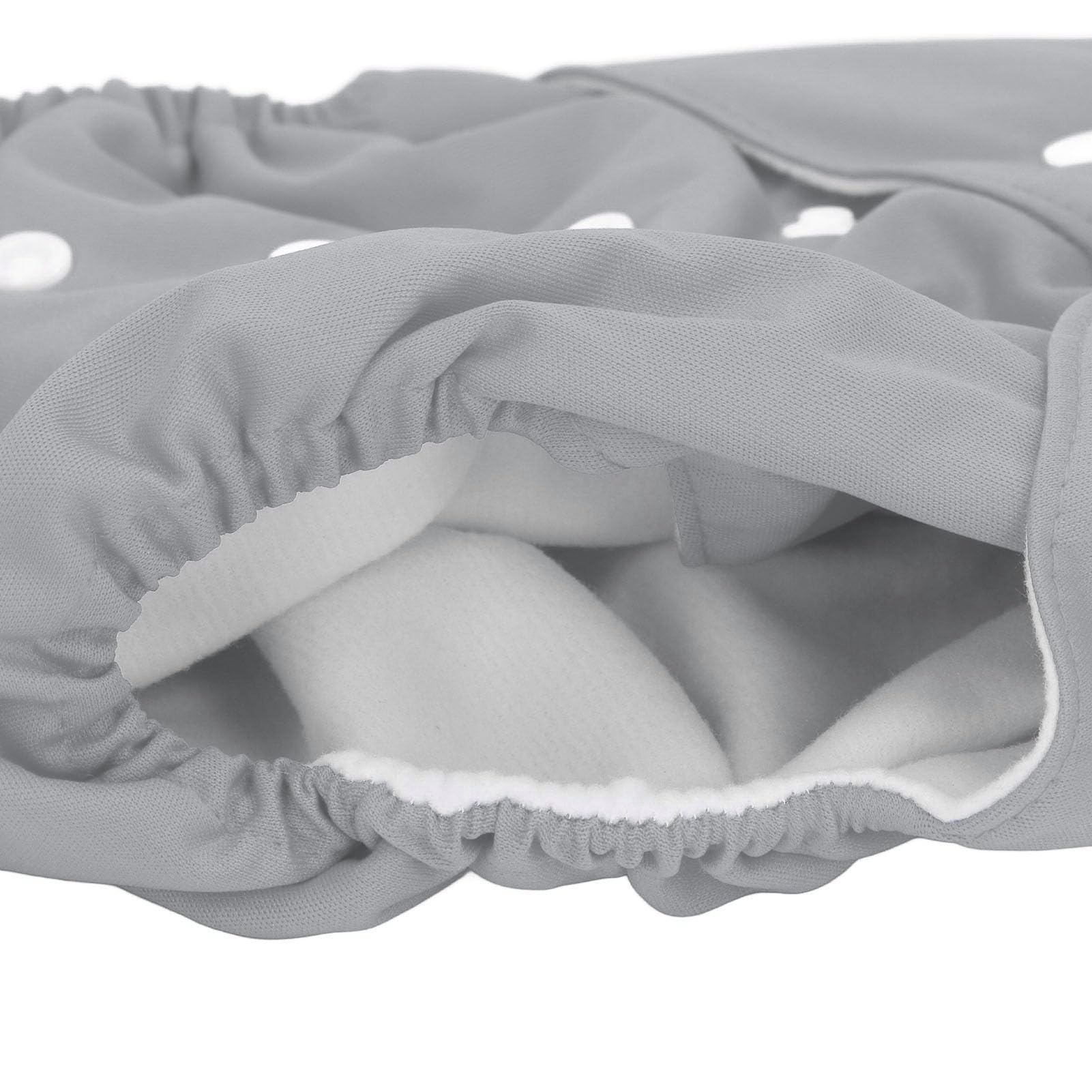 Couche Lavable Réutilisable pour Bébé et Enfants, Réglable, Imperméable, avec Boutons-pression, 3-6 Ans (104)
