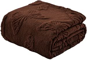 GIOKARNNA Soft Butterfly Throw Blanket - Lightweight Fuzzy Microfiber, Beige 60"x80", Great Gift - View #12