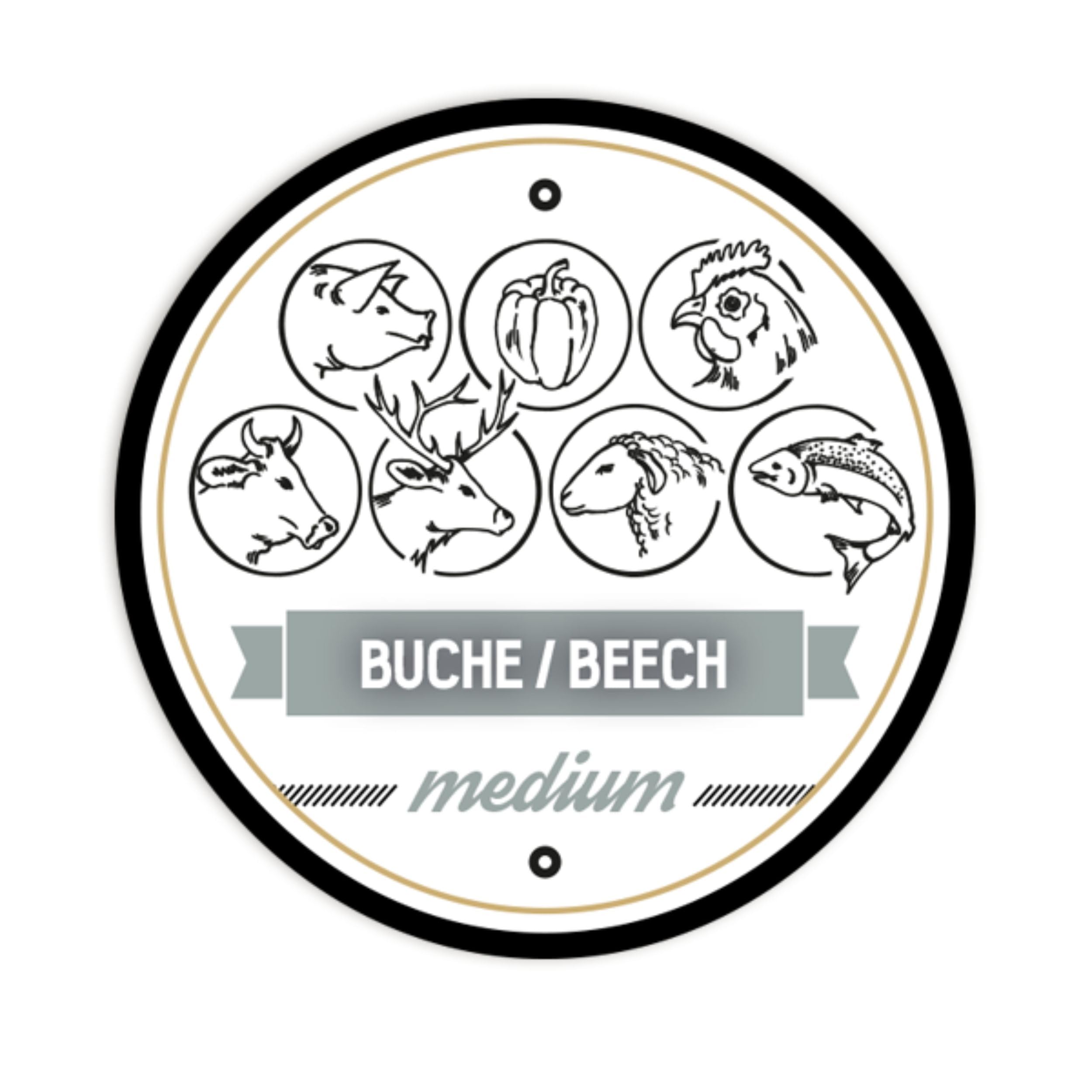Räuchermehl Wood Smoking Dust. Zum räuchen und kalträuchern von Fisch, Fleisch und Gemüse auch für BBQ und Grill geeignet. In Wiederverschliessbaren-Eimer befüllt mit 5,5 Liter Buche