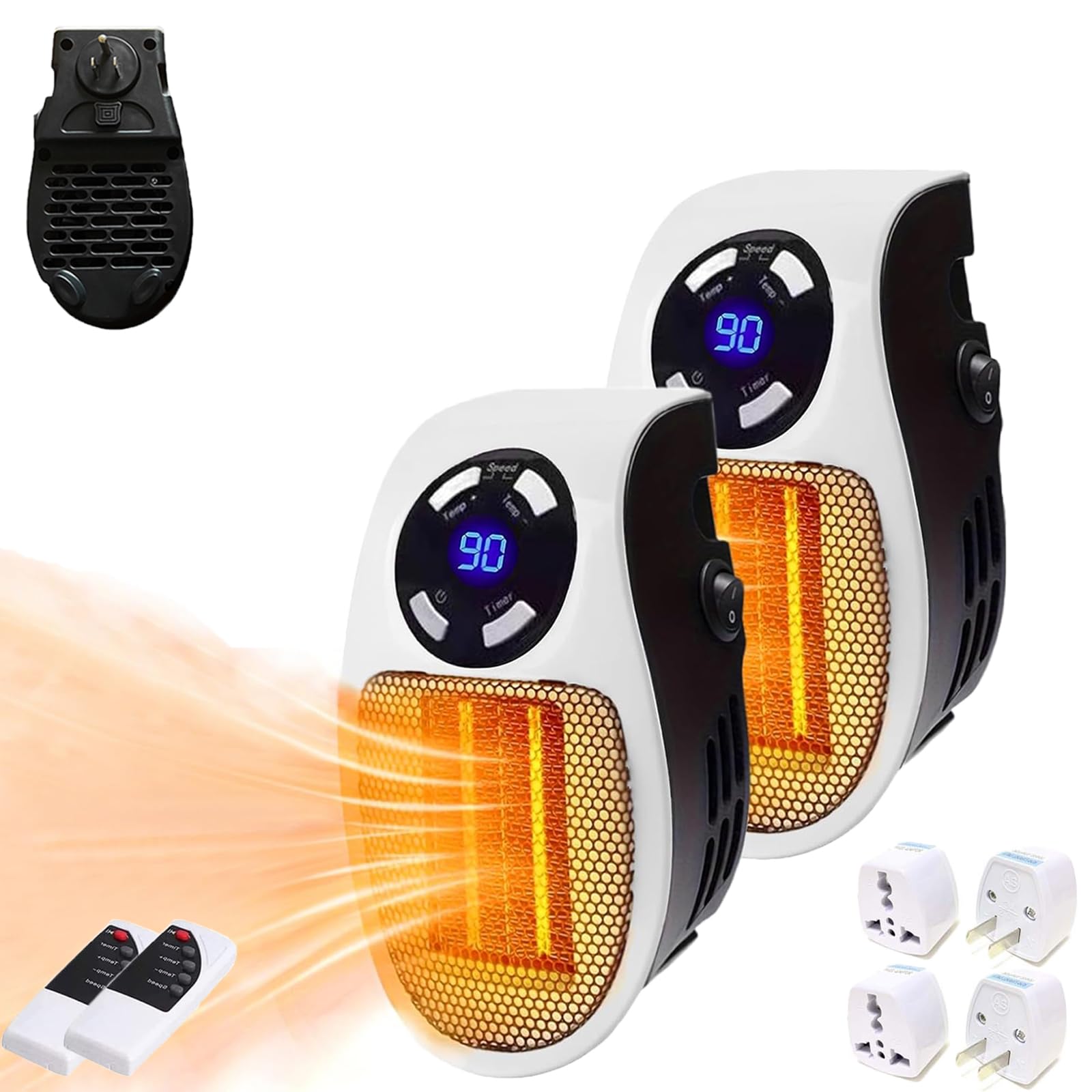 Ozzi Heat, Cyber Heater, Ecowarm Plug In Heater, Ultra Air