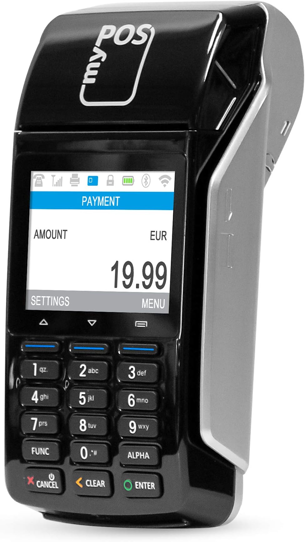 Combo Card Payment Machine (Black)