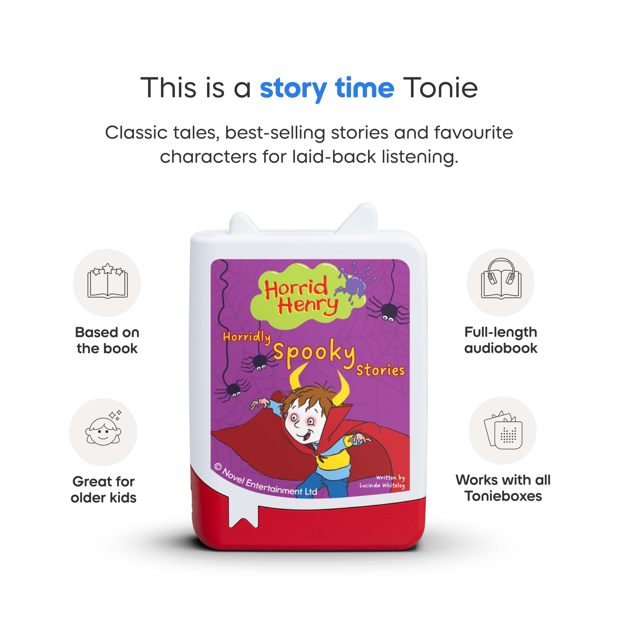 Novel Entertainment Horrid Henry Horridly Spooky Stories Audio Tonie Character - Image 3