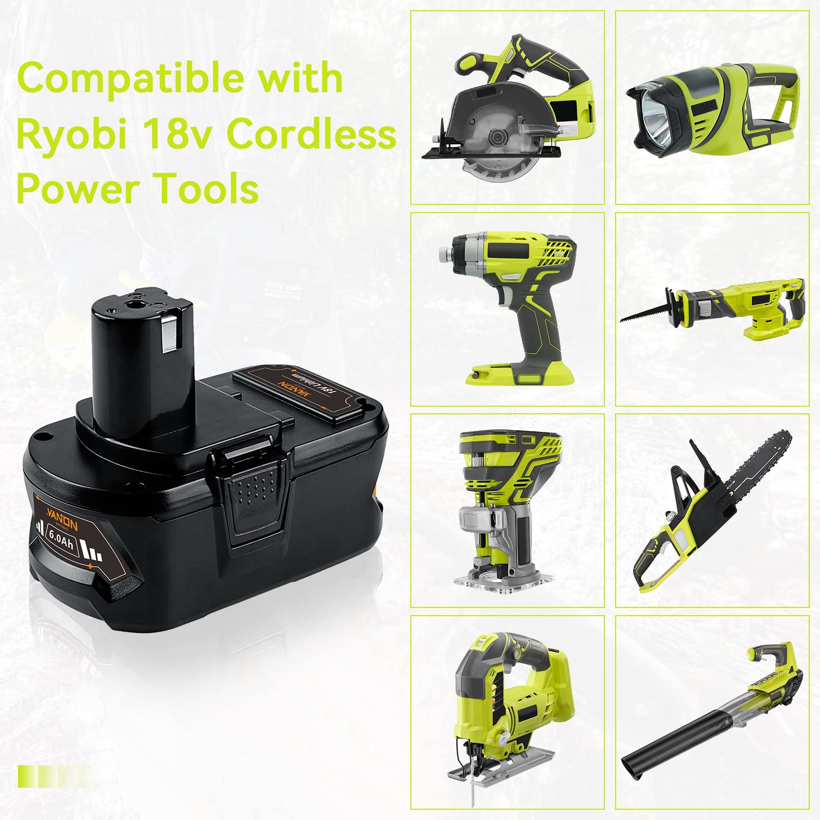 Ryobi 18Volt Battery Lithium ion 