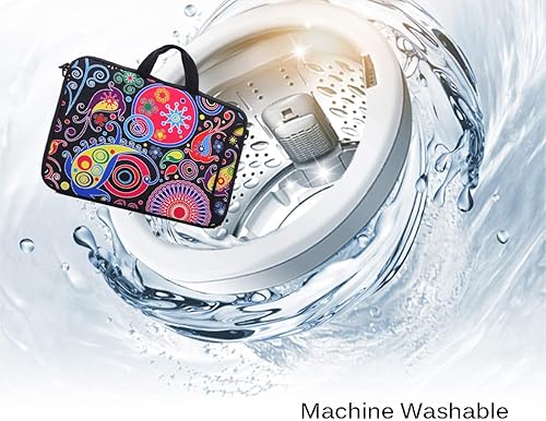 Miniatura 7 de 15 A 15,6 pulgadas portátil hombro manga Messenger Bag Funda con asa y bolsillo lateral extra para 14"  15.6 " Inch