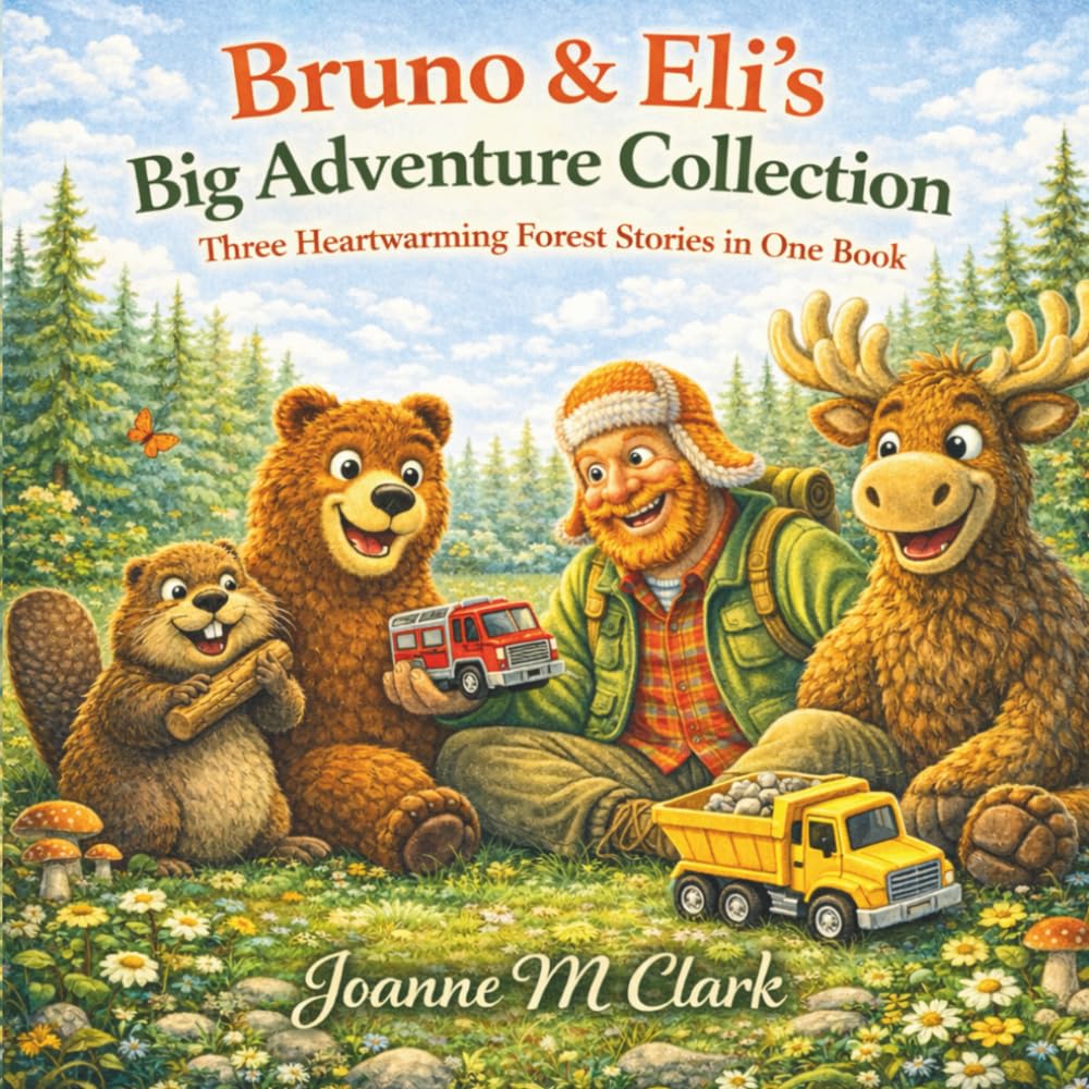 Bruno and Eli's Big Adventure Collection: Three Heartwarming Forest Stories in One Book