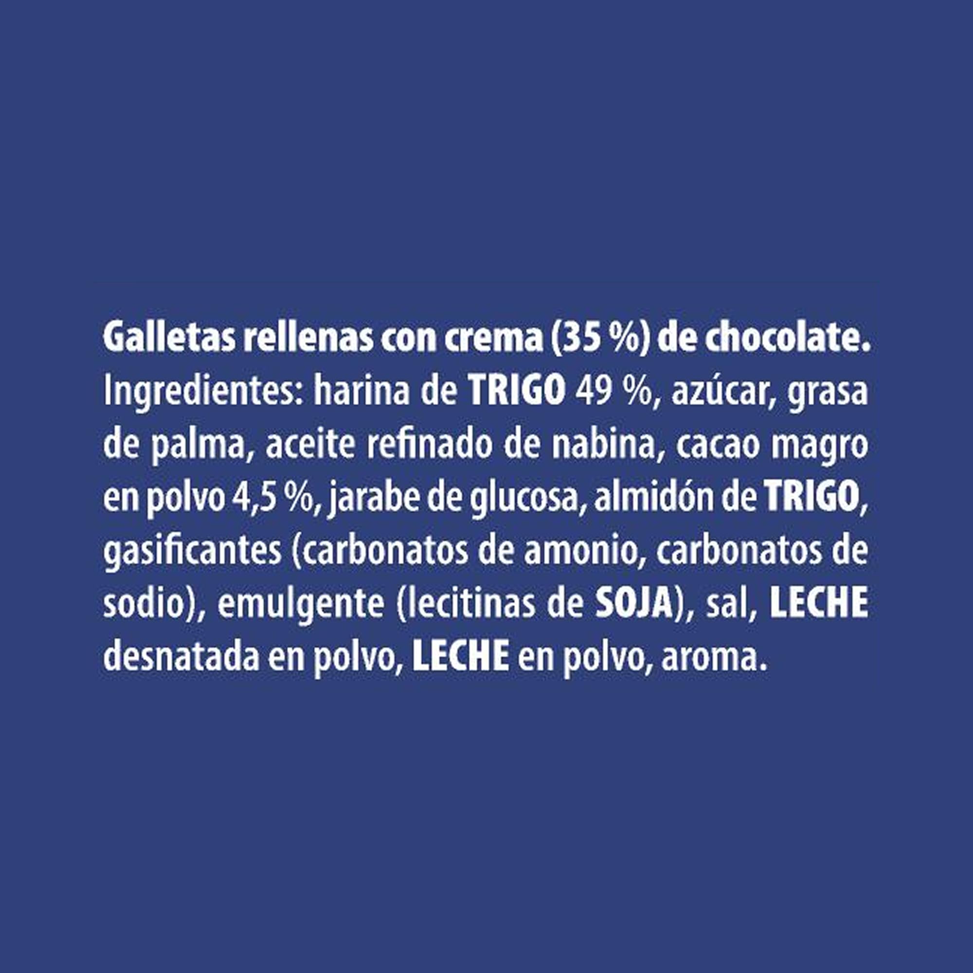 Príncipe Original, Galletas Sándwich Rellenas de Crema de Chocolate, 300g