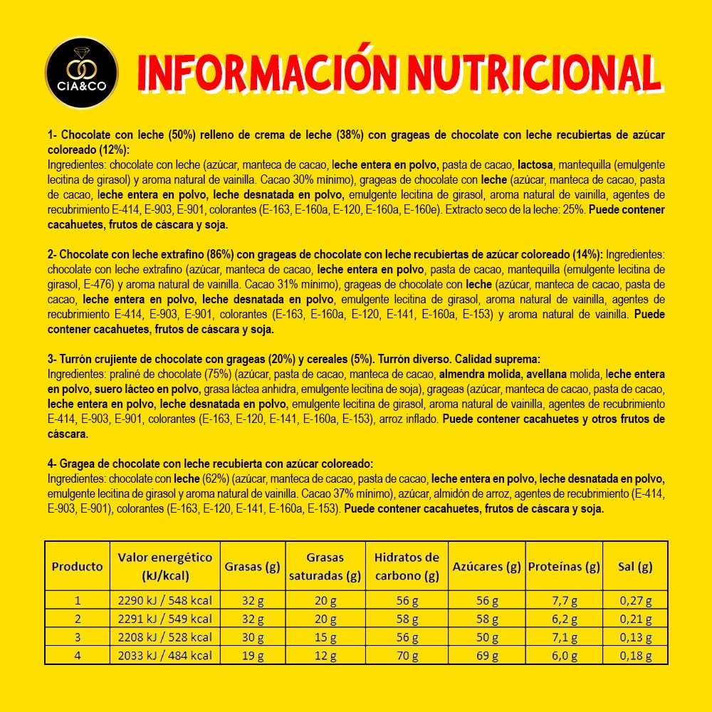 Calendario de Adviento Lacasitos Libro 2025 · 24 Chocolates Variados y Pasatiempos Navideños · Edición XXL 296 g
