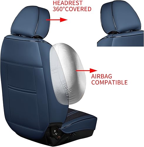 Miniatura 62 de GXT Bench Seat Cover, Premium Faux Leather Bench Seat Covers for Trucks - Universal Fit for Most Sedans SUV Pick-up Truck, Durable for Long Lasting