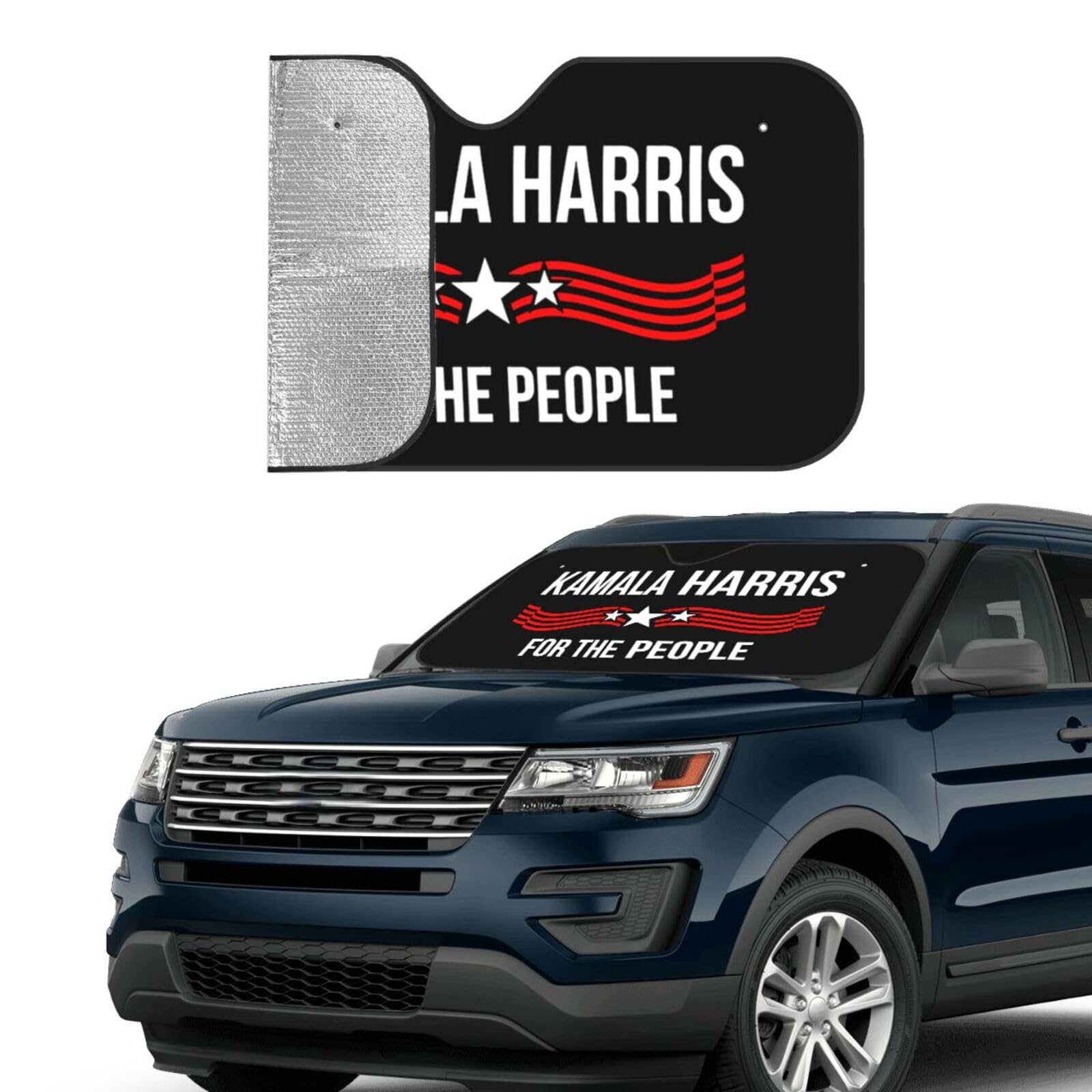 "Call Me Papa" Windshield Sun Shade - Universal Fit For Cars, SUVs & Trucks, Blocks Heat & UV Rays
