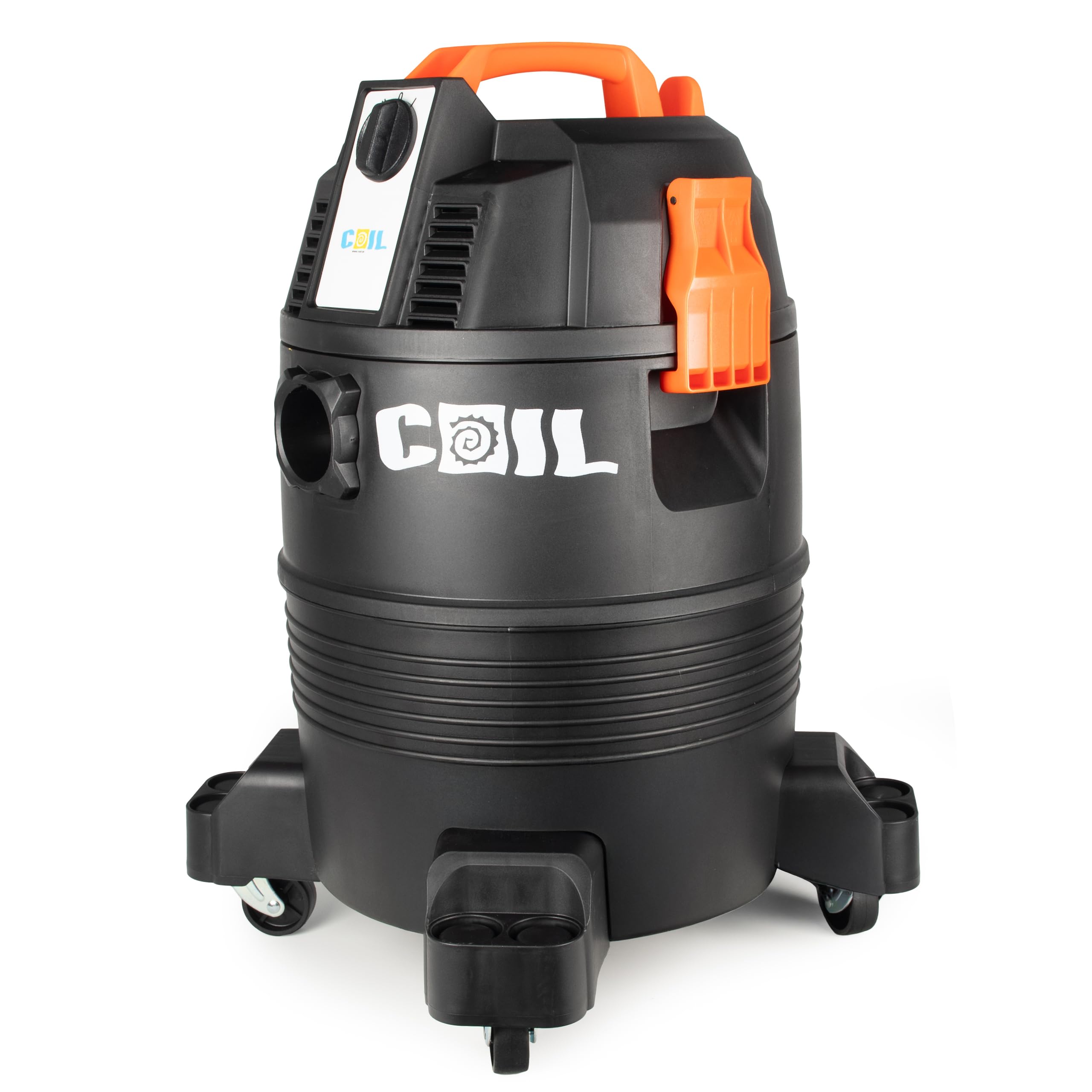 COIL Aspirateur de boues de bassin, aspirateur de boue, aspirateur de piscine, réservoir (35 l), fonction ventilateur, deux modes de fonctionnement, puissance d'aspiration : 18 KPa, 1600 W