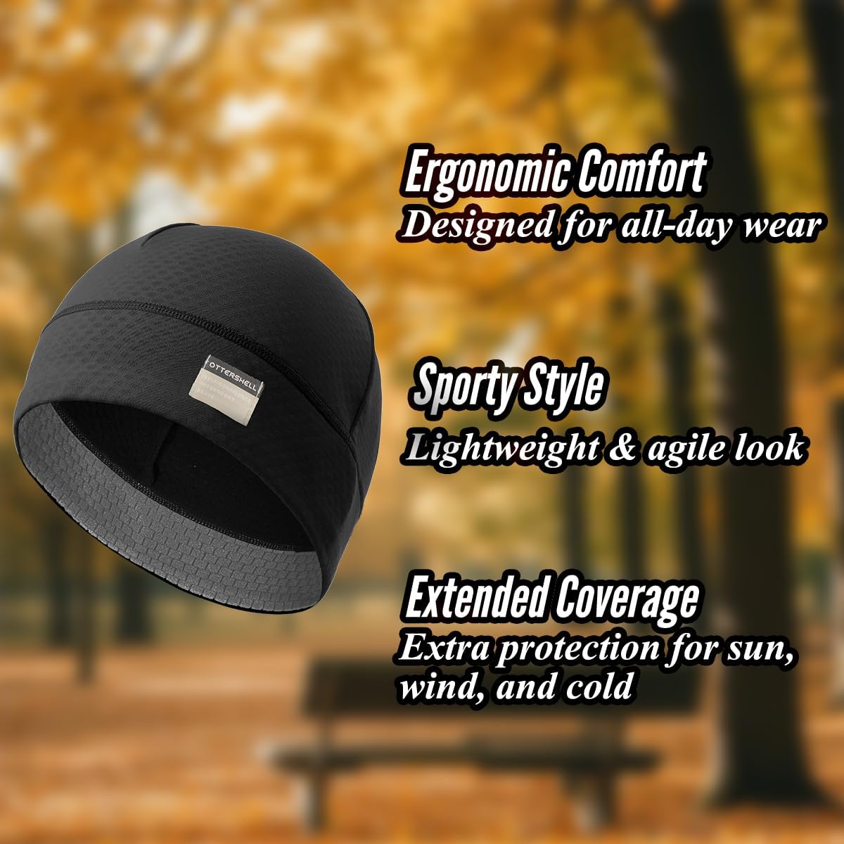 OTTERSHELL Beanie Skullcap for Men & Women,Thermal Lightweight Breathable for Running Skiing Sports Outdoor Casual Daily Wear - Image 8