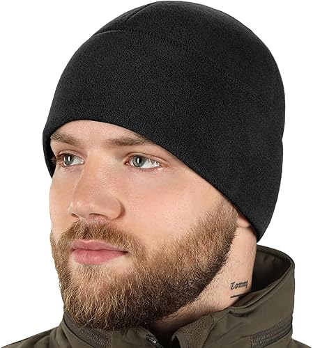 M-Tac Gorra de reloj de forro polar - Gorro táctico de invierno con Slimtex