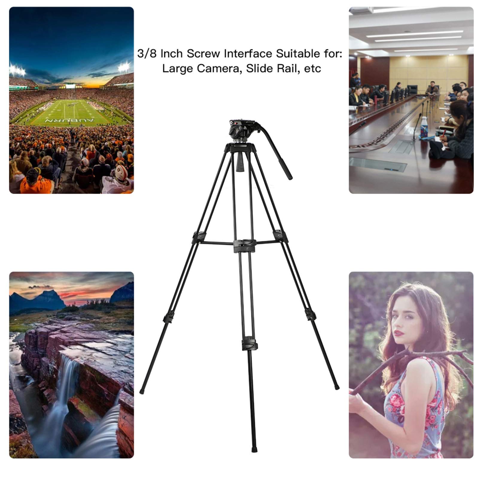 Amazon | 三脚 MTT601A カメラ三脚 ホームカメラ、DSLR、小型大型DV